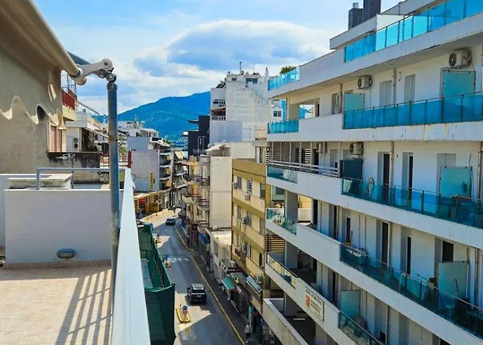 Rooftop Flat Appartement Chalkís